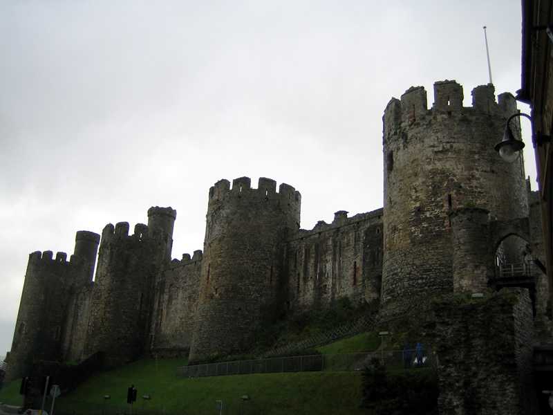 Les ramparts de Conwy