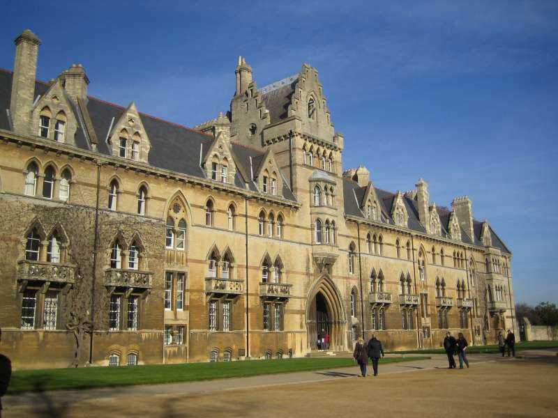 Christ Church College, le plus grand College d'Oxford